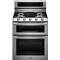 KitchenAid 30" KGRS505 Stainless Steel Freestanding Gas Double Oven