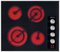 Miele 24" 4 Burner Electric Cooktop