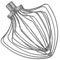 KitchenAid 11-Wire Whip Stand Mixer Attachment