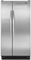 KitchenAid 25.4 Cu Ft Standard Depth Side-By-Side Refrigerator
