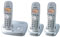 Panasonic DECT 6.0 Pearl Silver Expandable Digital Cordless Phone System