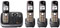 Panasonic KX-TG6544B Black Expandable Digital Cordless Phone