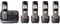 Panasonic Black Expandable Digital Cordless Answering System With 5 Handsets