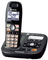 Panasonic Black Expandable Digital Cordless Answering System With 1 Handset