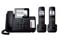 Panasonic Black Expandable Corded Phone System With Large LCD