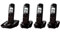 Panasonic Black Expandable Digital Cordless Phone With Answering System