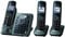 Panasonic Black Link-To-Cell Bluetooth Digital Cordless Phone System