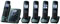 Panasonic Black Link-To-Cell Bluetooth Digital Cordless Phone System