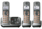 Panasonic Silver Link-To-Cell Bluetooth Digital Cordless Phone System