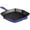 Le Creuset 10.25" Enameled Cast Iron Square Cobalt Blue Grill Pan