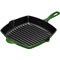 Le Creuset 10.25" Enameled Cast Iron Square Fennel Skillet Grill