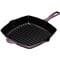 Le Creuset 10.25" Enameled Cast Iron Square Cassis Skillet Grill