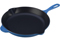 Le Creuset Marseille Blue 11-3/4" Iron Handle Skillet