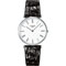 Longines La Grande Classique De Longines Black Crocodile Strap Mens Watch 