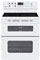 LG White Free-Standing Electric Double Range