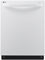 LG Fully Integrated Built-In White Dishwasher