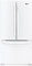 LG White French Door Bottom Freezer Refrigerator