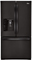 LG 30 Cu Ft Black French Door Bottom Freezer Refrigerator