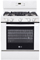 LG White Free Standing Gas Range