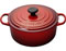Le Creuset Signature Cherry 5.5 Quart Round Cast Iron French Oven