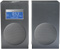 Tivoli Audio Anodized Aluminum Model 10 Stereo Clock Radio