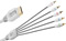 Monster Game Component Video And Stereo Audio Cable For Xbox 360
