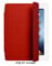 Apple Red Leather Smart Cover For iPad 2 And iPad 3