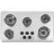 Maytag 36" Brushed Chrome Electric Cooktop