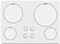 Maytag 30" White Electric Cooktop