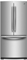 Maytag Monochromatic Stainless Steel French Door Bottom Freezer Refrigerator