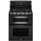 Maytag Gemini Black Double Oven Freestanding Gas Range