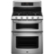Maytag Gemini Stainless Steel Double Oven Freestanding Gas Range