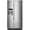 Maytag MSD2559XEM Monochromatic Stainless Steel Side-By-Side Refrigerator