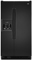 Maytag 22 Cu Ft Black Side-By-Side Refrigerator