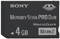 Sony 4GB Memory Stick PRO Duo Media