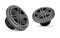 JL Audio M Series 6.5" Coaxial Black Marine Speakers
