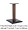Sanus 18" Foundations Natural Series Black Speaker Stand