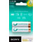 Sony AA Rechargeable Batteries 2 Pack