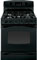 GE Profile 30" Black Dual-Fuel Free-Standing Gas Range