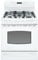 GE Profile 30" White Dual-Fuel Free-Standing Gas Range