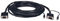 Tripp-Lite 25 Ft SVGA/VGA Monitor + Audio Cable With Coax