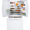 GE Profile 21 Cu. Ft White French Door Bottom-Freezer Refrigerator