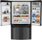 GE Black 26.7 Cu. Ft. French Door Bottom-Freezer Refrigerator