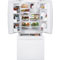 GE Profile White French Door Bottom-Freezer Refrigerator
