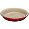 Le Creuset 10" Cherry Stoneware Pie Dish