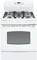 GE Profile 30" White Free-Standing Gas Range