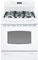 GE Profile 30" White Free-Standing Gas Range