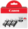 Canon Printer Black Ink Cartridge Triple Pack