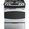 GE Profile 30" Stainless Steel Slide-In Gas Range