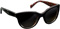 Prada Black Retro Frame Ladies Sunglasses